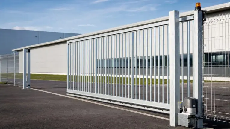 Réseau Edgar Portail Industriel Autoportant Coulissant